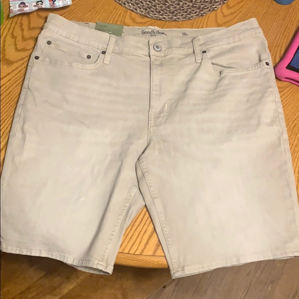 Beige shorts